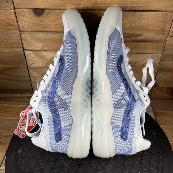 Vans Evdnt Athletic Shoes in Light Blue and Navy Ultimate Waffle - Picture 8 of 10